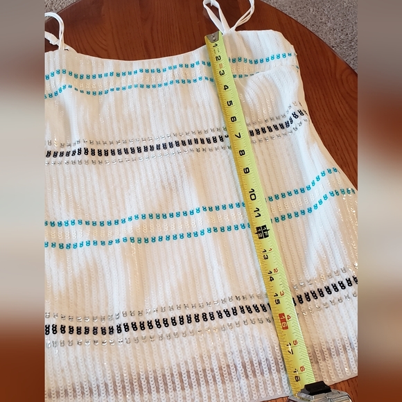 WHBM sequin front tank, size XXS - NEW - Picture 7 of 10